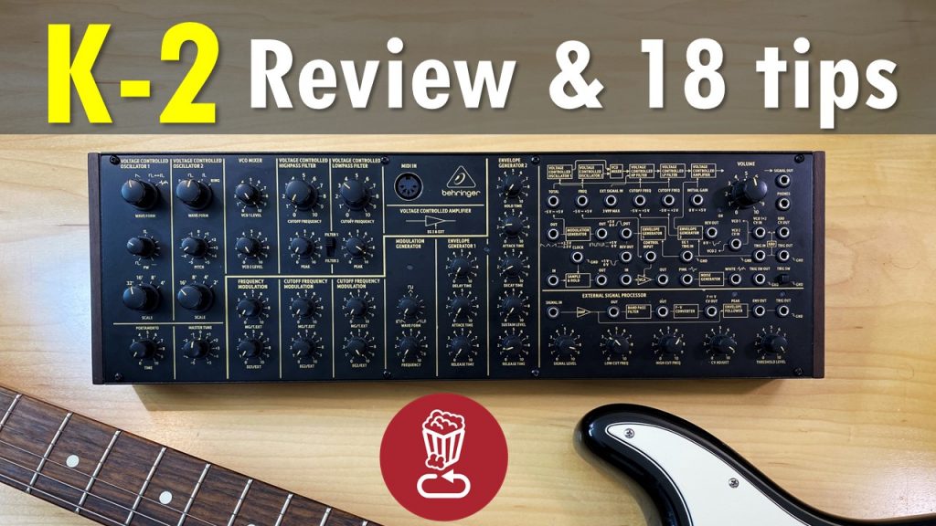 Behringer K-2 and MS-20 tutorial and review