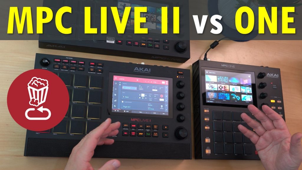 MPC LIVE II vs MPC ONE