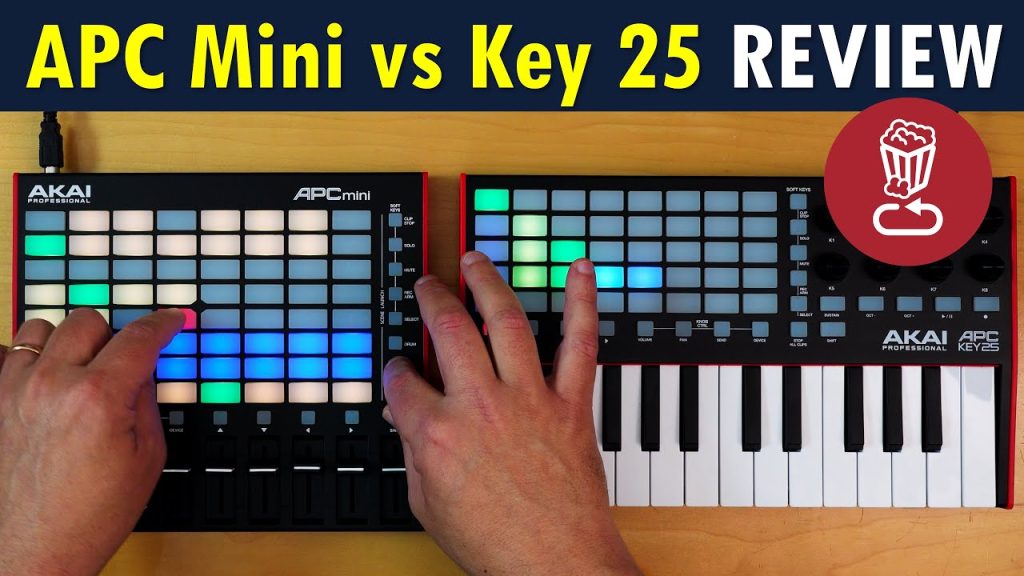 The Best Budget Controllers for Ableton Live? Akai APC Mini MK2 vs APC Key 25 MK2 // Tutorial/Review