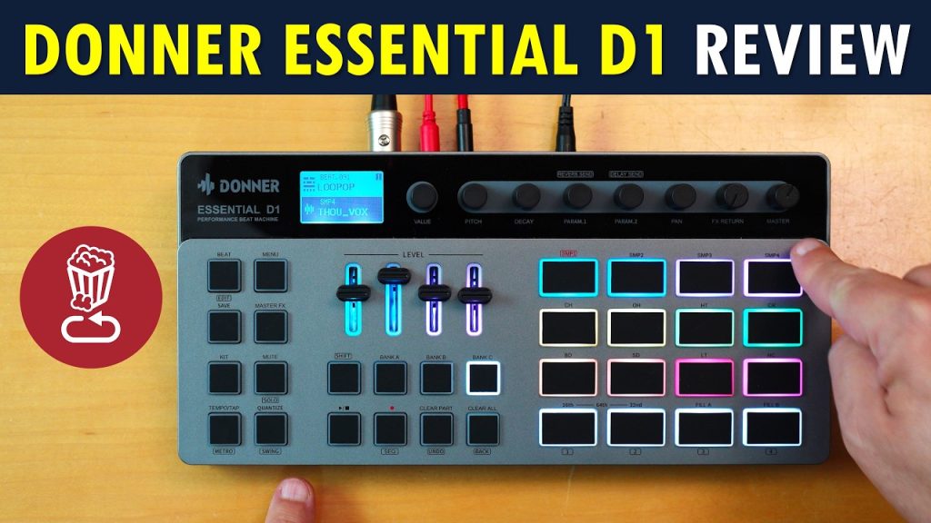 Donner Essential D1 // a fun drum machine, especially if they fix a few issues // Review & tutorial