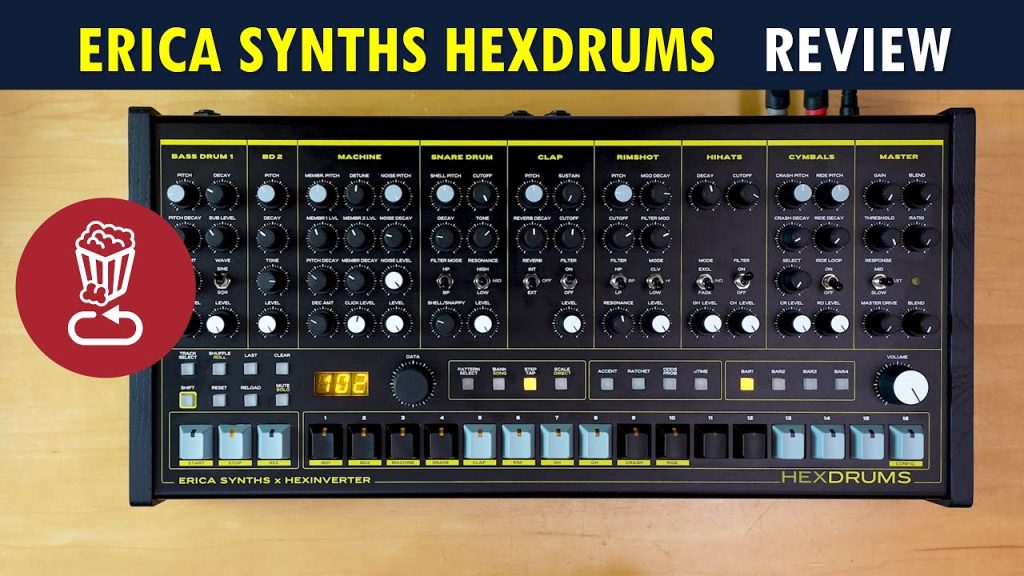 Erica Synths HEXDRUMS // An exploration into circuit bent 808 and 909 classic sounds // Review